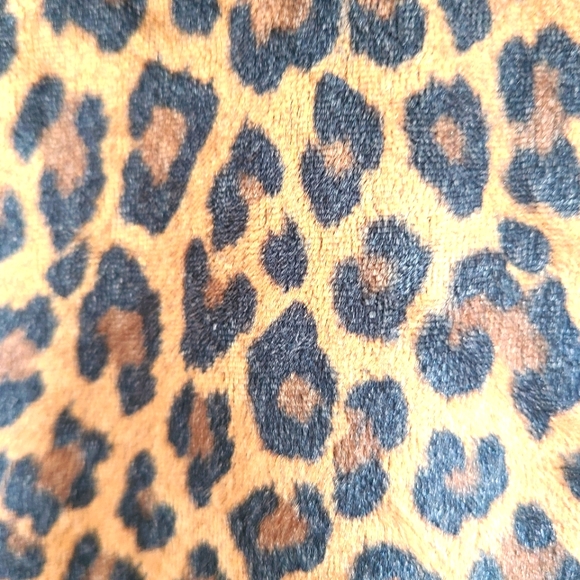 VINTAGE - Leopard print velvet top - Picture 12 of 13